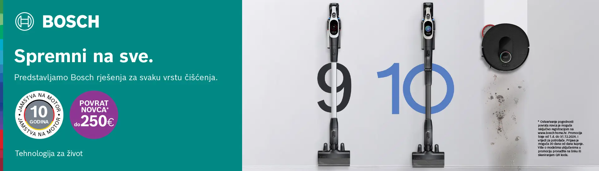 Bosch Unlimited i Spotless usisavače: Spremni na sve.