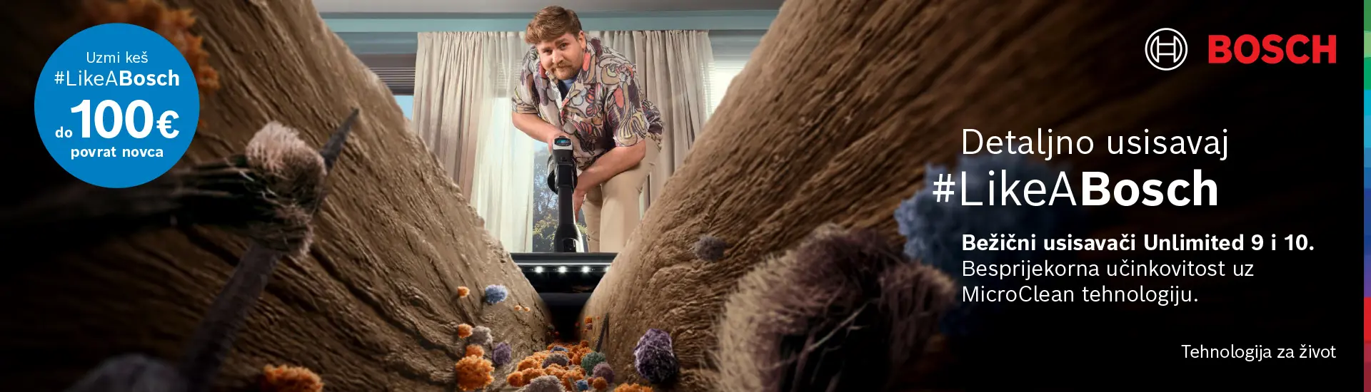 Detaljno usisavaj #LikeABosch
