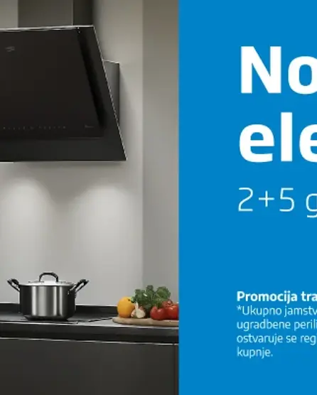 Beko 2+5 godine jamstva na ugradbenu tehniku