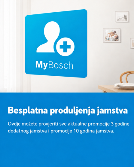 BOSCH - Besplatna produljenja jamstva