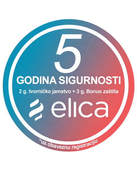 ELICA nape 2+3 godine jamstva uz online prijavu