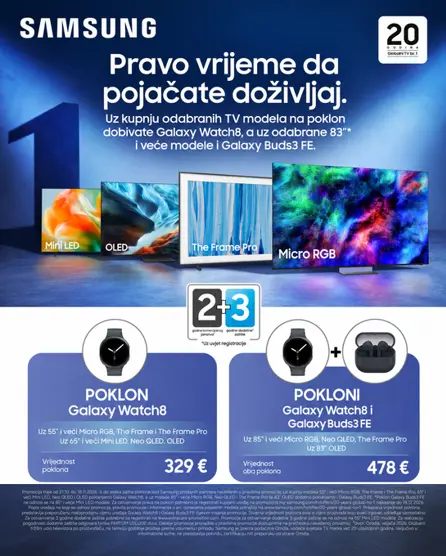 Pravo vrijeme da pojačate doživljaj.