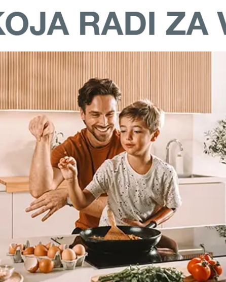 Uz kupnju odabranih modela Gorenje indukcijskih ploča, na poklon stiže mikrovalna pećnica MO17E1W