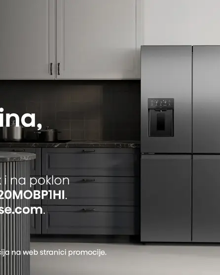Uz kupnju odabranih modela Hisense hladnjaka, na poklon stiže mikrovalna pećnica
