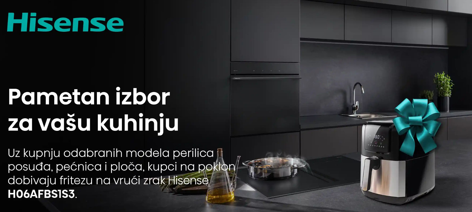 Uz kupnju odabranih modela Hisense uređaja, na poklon stiže friteza