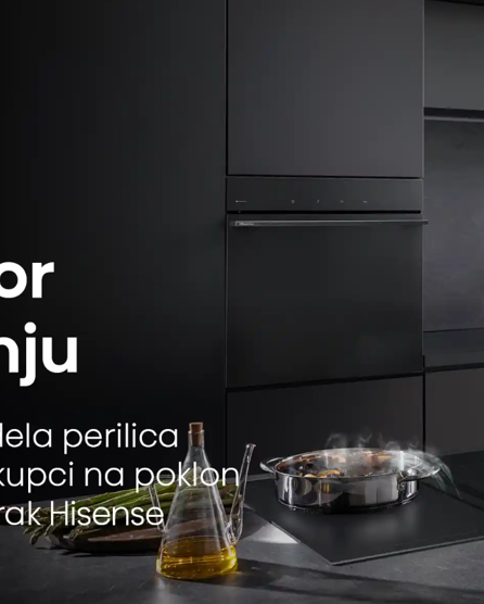 Uz kupnju odabranih modela Hisense uređaja, na poklon stiže friteza