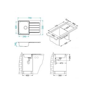 ALVEUS sudoper LINE 80 