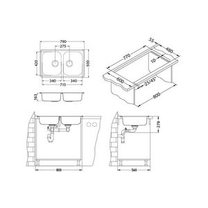 ALVEUS sudoper LINE 90