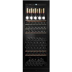 mQuvée VCB220SS vinski ugradbeni hladnjak, podpultni serija WineStore - Drvena fronta