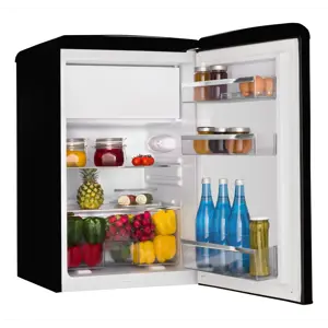 Amica hladnjak KS15614S A++ kombinirani retro crni (1171098)