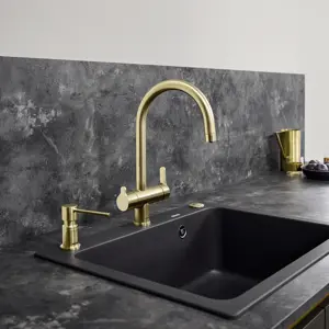 BLANCO slavina TRIMA SATIN ZLATNA VT