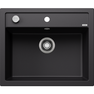 BLANCO sudoper DALAGO 6 SILGRANIT CRNA, s dalj. upr.