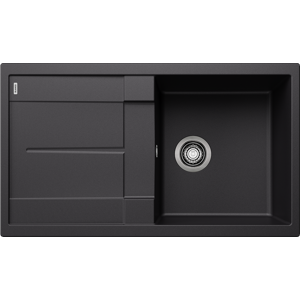 BLANCO sudoper METRA 5 S SILGRANIT CRNA, bez dalj. upr.