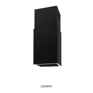 CIARKO DESIGN otočna napa CUBE W CRNA    