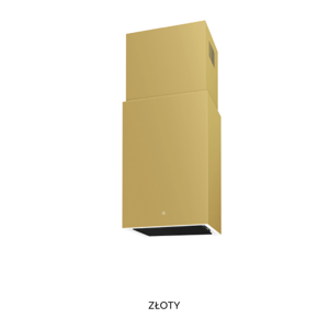 CIARKO DESIGN otočna napa CUBE W GOLD    