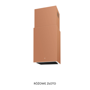 CIARKO DESIGN otočna napa CUBE W ROSE GOLD    