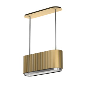 CIARKO DESIGN otočna napa MONO W ZLATNA             