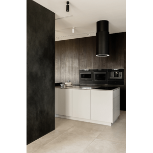 CIARKO DESIGN otočna napa MONOGRAM W CRNA                