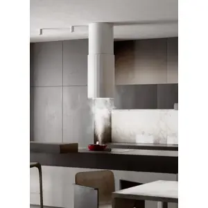 CIARKO DESIGN otočna napa ROTO W BIJELA          