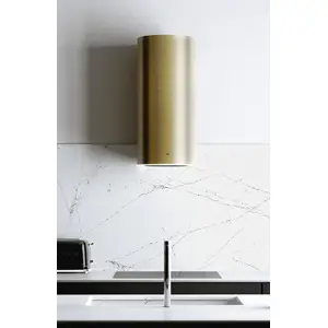 CIARKO DESIGN zidna napa TUBUS GOLD STEEL