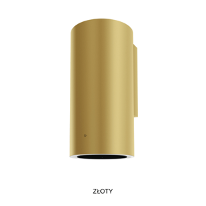 CIARKO DESIGN zidna napa TUBUS ZLATNA