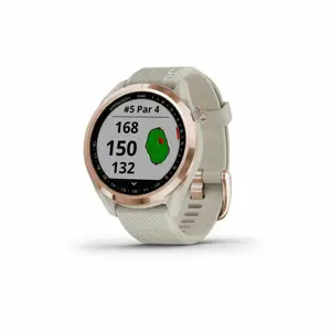 Golferski sat Garmin Approach S42 RoseGold Light Sand