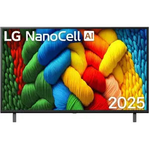 LG 75NANO80A3B.AEU NanoCell AI NANO80 4K Smart TV 2025 od 75 inča
