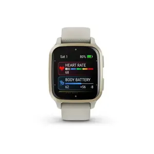 Pametni sat Garmin Venu Sq 2 French Gray/Cream Gold