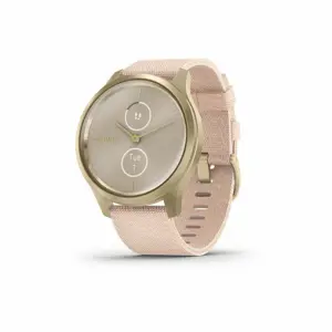 Pametni sat Garmin Vivomove Style Light Gold Blush Pink nylon