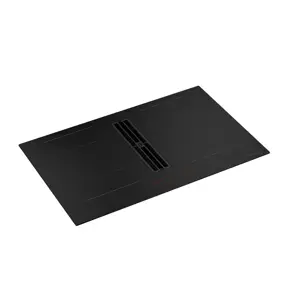 Ploča s napom Faber Galileo Pure Black Mat A830 (720m3/h) 340.0744.741