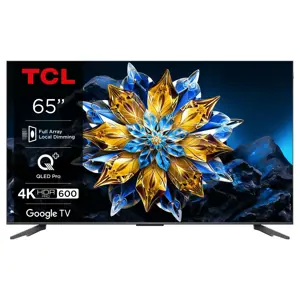 Televizor TCL QLED TV 65" 65C655 Pro Google TV