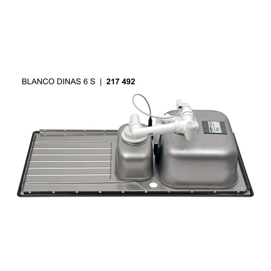 BLANCO sudoper DINAS 6 S INOX 18/10, s dalj. upr.