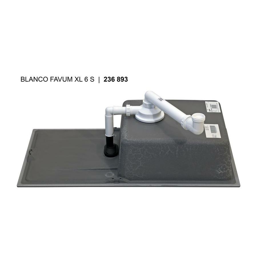 BLANCO sudoper FAVUM XL 6 S SILGRANIT ANTRACIT, bez dalj. upr.