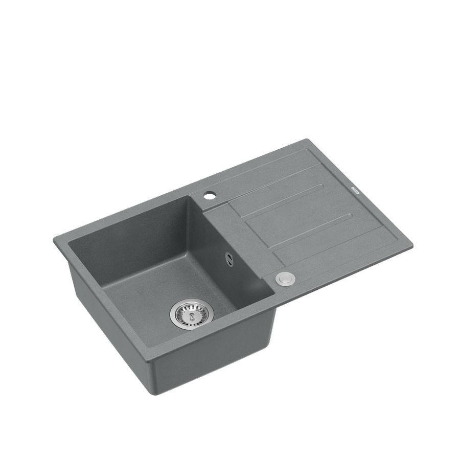 Quadron sudoper MORGAN 111 srebrno siva/čelik s daljinskim upravljanjem, 780x500x220