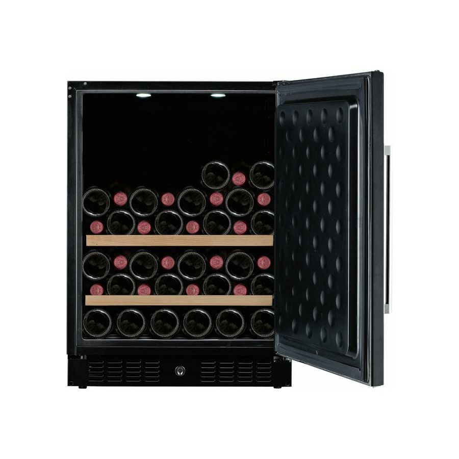mQuvée WSTO82B vinski ugradbeni hladnjak, podpultni serija WineStore - Drvena fronta