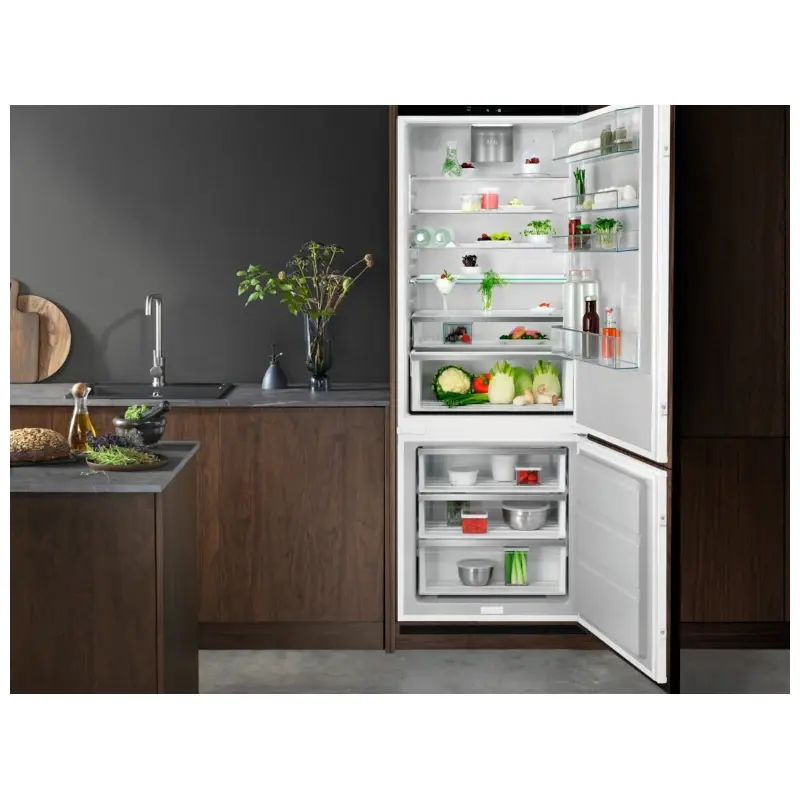 AEG hladnjak XXL ugradbeni kombinirani NSC7P751ES