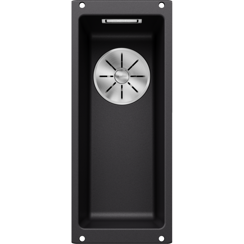 BLANCO sudoper SUBLINE 160-U InFino SILGRANIT CRNA, bez dalj.upr.