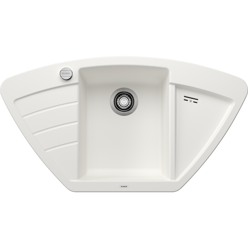 BLANCO sudoper ZIA 9 E SILGRANIT BIJELA, s dalj. upr.