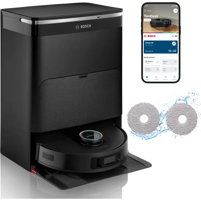 Bosch BCRDW3BX robotski usisavač Spotless Max Cam