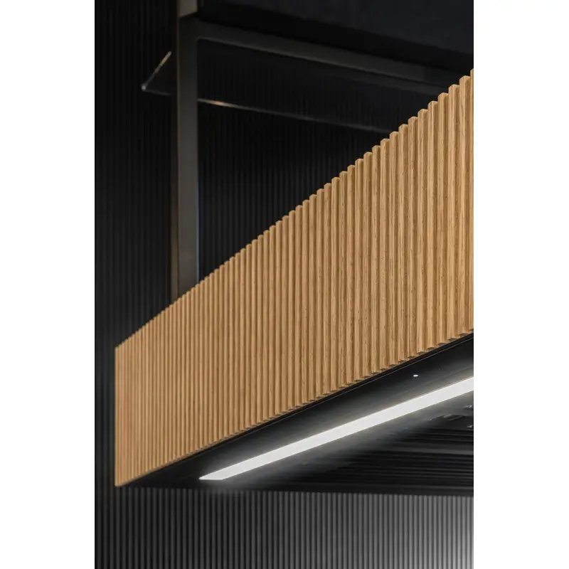 CIARKO DESIGN otočna napa MINIMAL 1 CRNA 120 cm (s personaliziranim panelom)