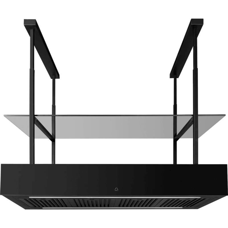 CIARKO DESIGN otočna napa MINIMAL 1 CRNA 90 cm (s crnim tvorničkim panelom)