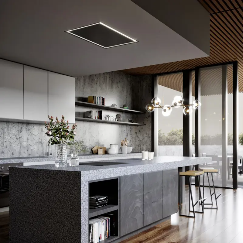 CIARKO DESIGN stropna napa SU FRAME CRNA