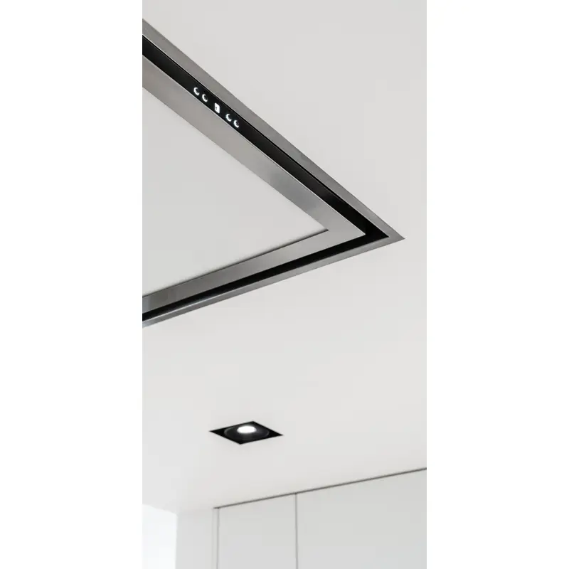 CIARKO DESIGN stropna napa SU LIGHT BIJELA/INOX