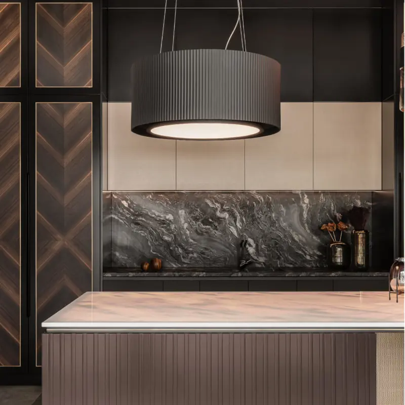 CIARKO DESIGN viseća napa MONO LIGHT CRNA 60 cm