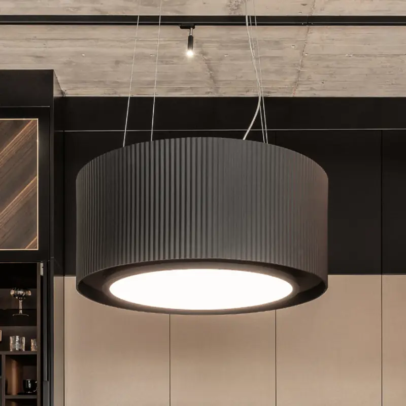 CIARKO DESIGN viseća napa MONO LIGHT CRNA 60 cm