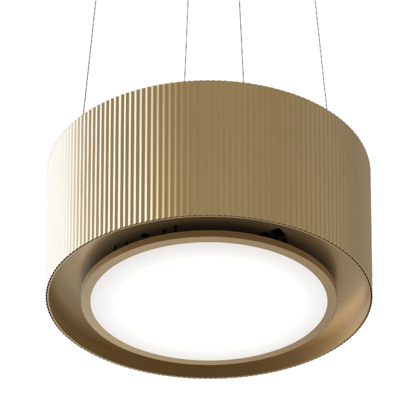 CIARKO DESIGN viseća napa MONO LIGHT ZLATNA 60 cm