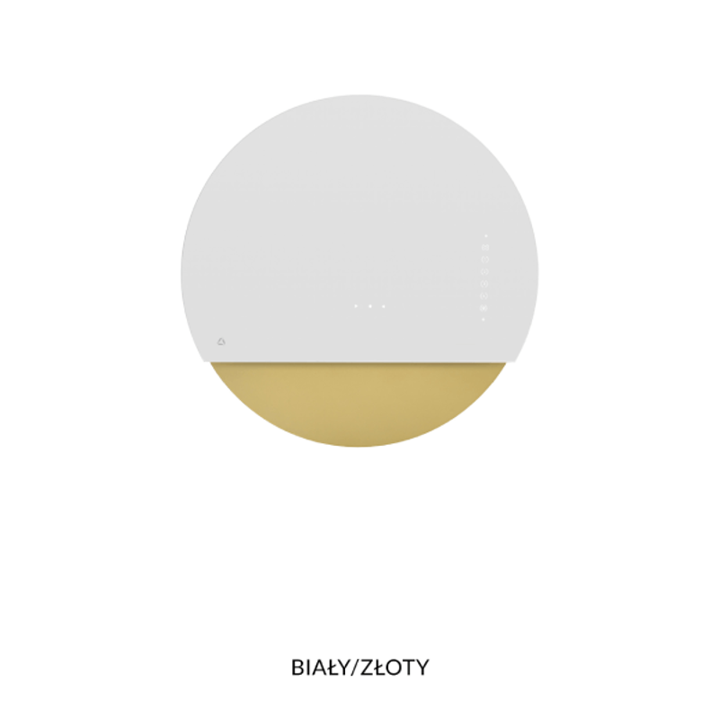 CIARKO DESIGN zidna napa ECLISPE 60 cm BIJELA/ZLATNA