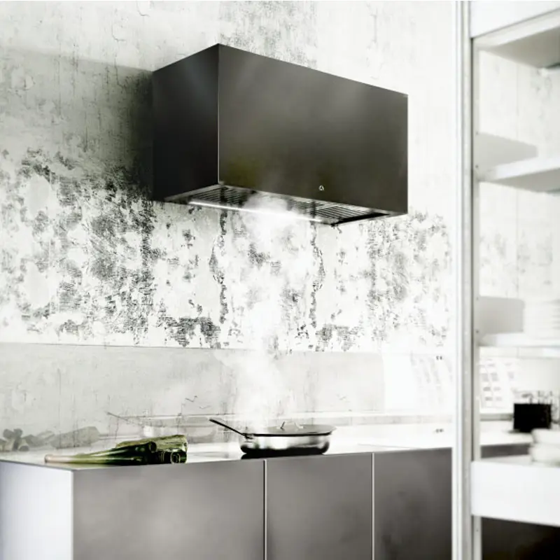 CIARKO DESIGN zidna napa MINIMAL 4 60 cm CRNA