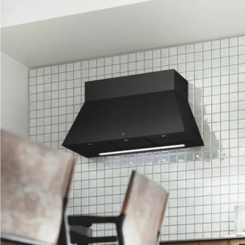 CIARKO DESIGN zidna napa MINIMAL 6 90 cm CRNA