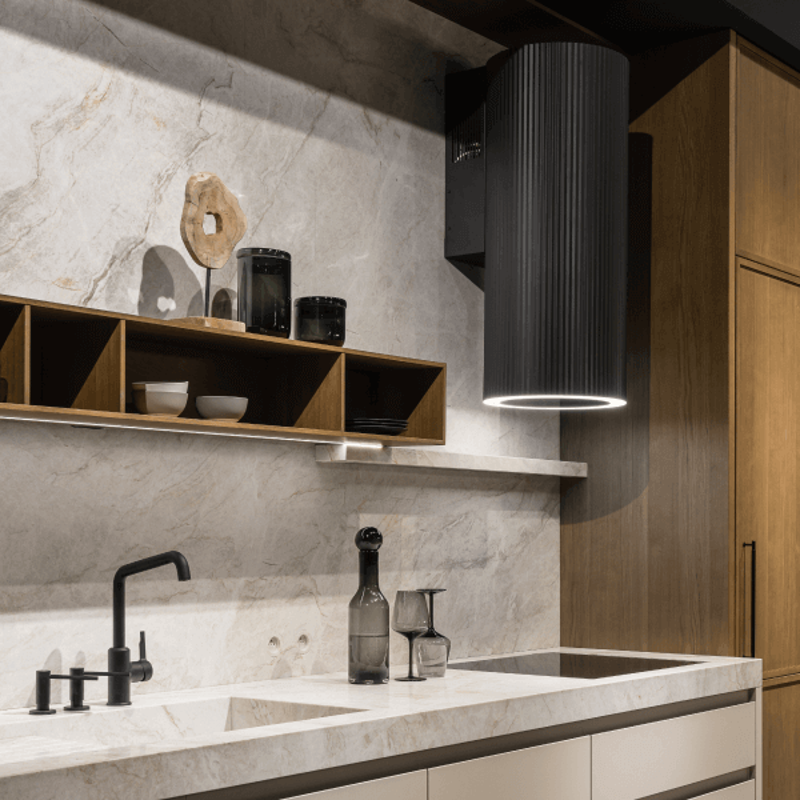 CIARKO DESIGN zidna napa MONOGRAM CRNA